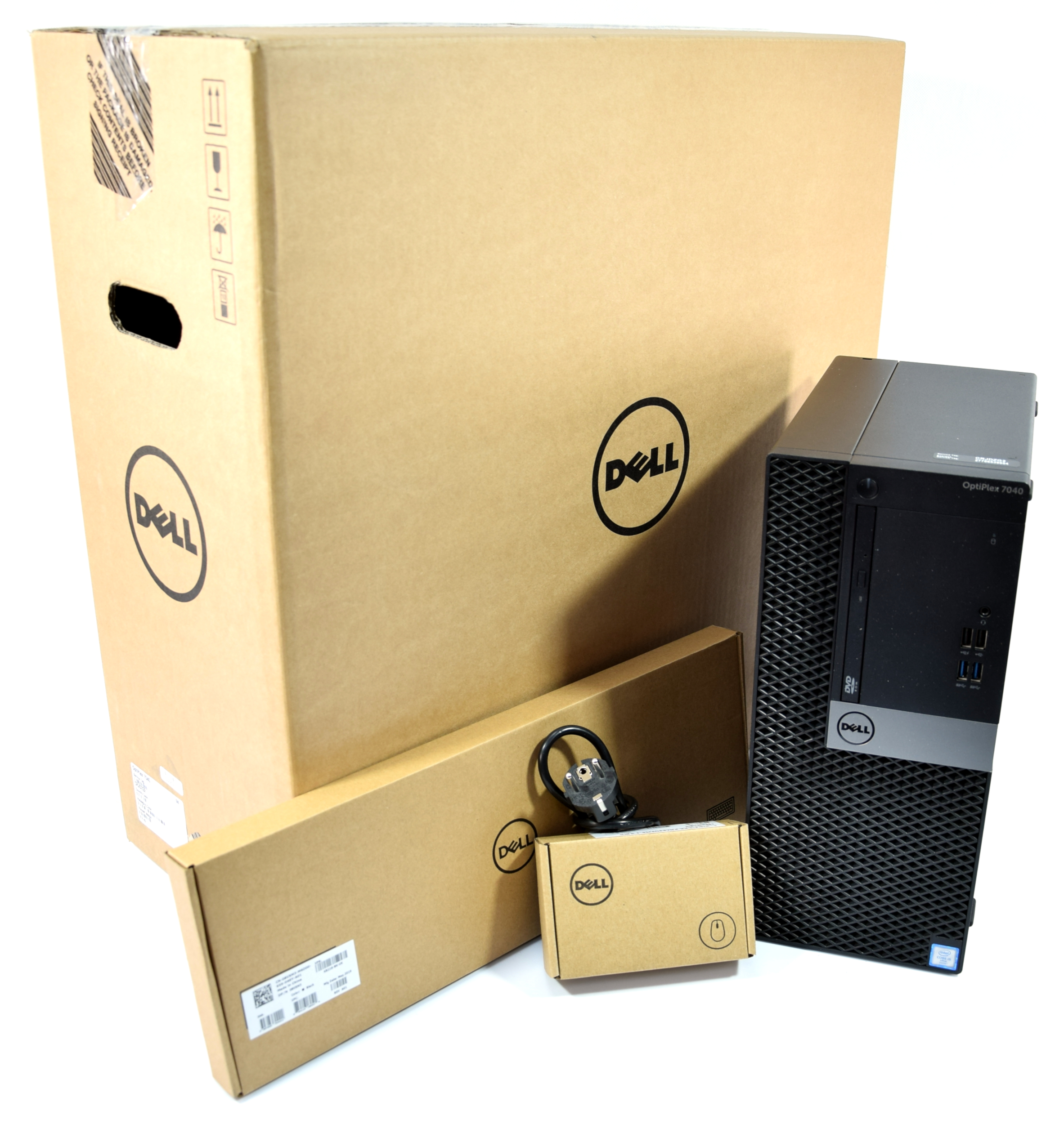 DELL Optiplex 7040 Mini Tower Intel Core i56500 3.2GHz 4GB 500GB DVDRW Windows 10 Home PL